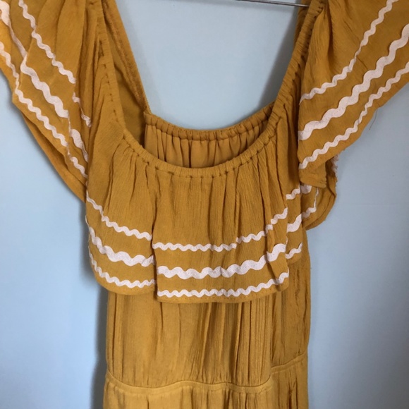70s Style Peasant Dress - Picture 3 of 3